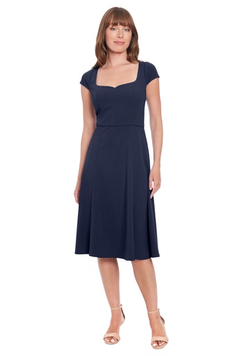 Vestido con escote corazon Lisa