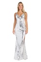 Vestido con corsé reflectante Millie