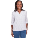 Blusa texturizada de Algodón