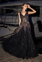 Vestido formal con lentejuelas Sunray