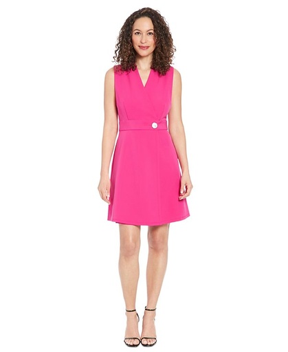 Vestido recto con bolsillos laterales (copia)