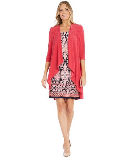 Chaqueta abierta de mangas 3/4