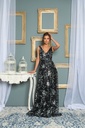 Vestido de lentejuelas florales