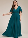 Vestido con aplicaciones florales