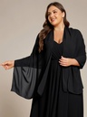Elegante chal de gasa
