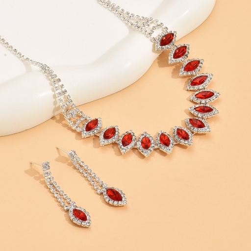 [1980089] Juego de collar con aretes de diamantes (copia)