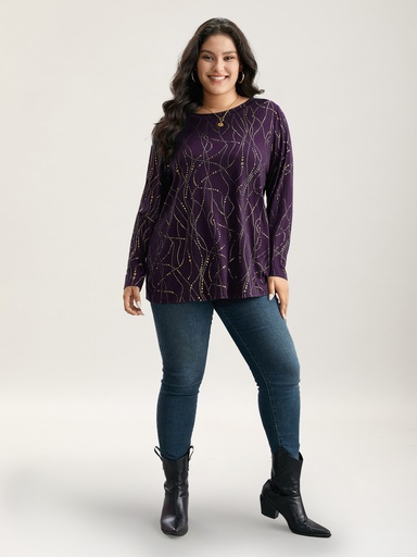 Blusa con lunares en contraste (copia)