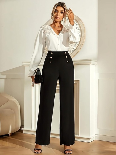 Pantalòn de vestir de pierna boot cut