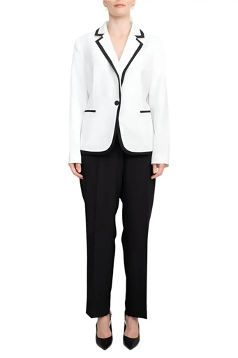 Traje de pantalón y saco de un botón