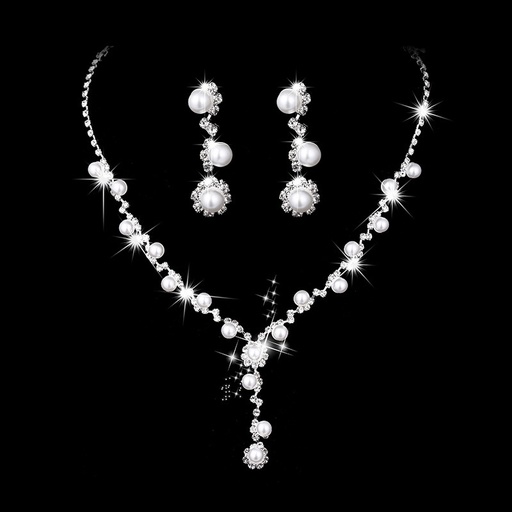 [2170042] Juego de collar con aretes florales (copia)