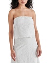 Top strapless con ojales Amalia