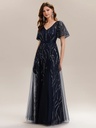 Vestido con escote en V