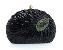 Bolso de mano con lentejuelas Pavé