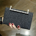 Clutch de mano brillante