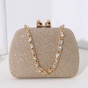 Bolso de brillos con diamantes