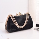 Bolso de doble correa de cadena