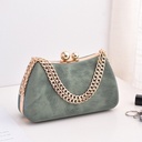 Bolso de doble correa de cadena