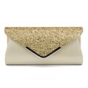 Bolso de fiesta con ribete brillante