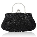 Bolso con pedreria y lentejuelas