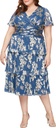 Vestido en capas con escote en V