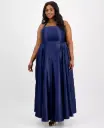 Vestido formal de escote halter 