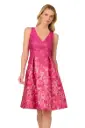 Vestido de cóctel jacquard 